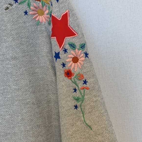 Hudson Kids Embroidered Floral Sweatshirt • Sz XL • NWT! - Picture 3 of 13